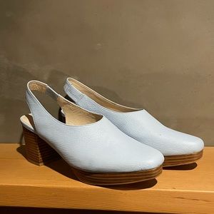Intentionally Blank Lotus Slingback Platform Pump